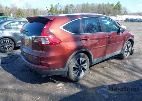 2015 Honda Cr-V Touring из США, поврежденный, VIN 5J6RM4H95FL073324